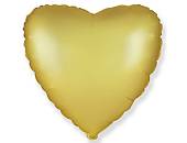 Сердце Сатин Gold 18"/1204-0955